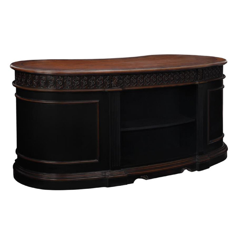 Avery Home Furniture Rowan Oval Executive Desk Wayfair